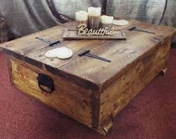 Thanks to the stable flat top, this wooden box can also be used as a coffee table, couch table, living room table, side table, end table, etc. White And Black Pillow Cover With Grosgrain Ribbon Coffee Table Wood Chest Coffee Table Rustic Blankets