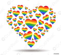 Wenn sie die romantische gesellschaft von jemandem ihres gleichen geschlechts bevorzugen, fühlen sie sich. Regenbogenfahne Lgbt Homosexuell Stolz Zeichen Regenbogen Herz Vektor Und Hintergrund Stock Vektorgrafi Crushpixel