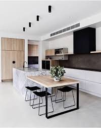 Cuisine Style Contemporain Rhinov Cuisine Moderne Table De Cuisine Moderne Decoration Cuisine Moderne