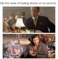 Because of the need to create photos that will suit a wide variety of situations, photographers and agencies creating stock photos often include images that play off of cultural stereotypes and cliches. My First Week Of Trading Stocks Vs My Second Meme Ahseeit