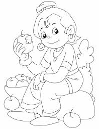 Supercoloring.com is a super fun for all ages: Krishna Coloring Page Coloring Home