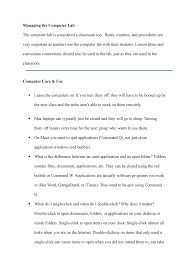 Outline five precautionary guidelines of using the computer lab. Managing The Computer Lab Managing The Computer Lab The Computer Lab Is Studocu