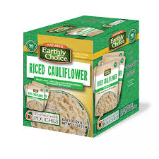 You want the cauliflower to be finer than if you were making a cauliflower rice dish. Nature S Earthly Choice Riced Cauliflower 8 5 Ounce 6 Pack Walmart Com Walmart Com