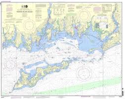 details about noaa nautical chart 13214 fishers island sound