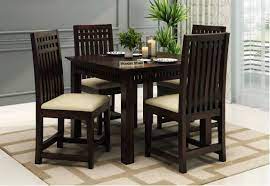 How big is a 4 seat dining table? 4 Seater Dining Table Set Buy Four Seater Dining Set Online