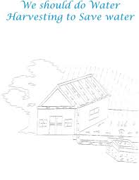 Some water coloring may be available for free. Water Harvesting To Save Environment Coloring Page