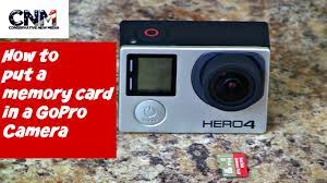 Maybe you would like to learn more about one of these? Gopro How To Put A Memory Card In A Gopro Hero 4 Black Youtube
