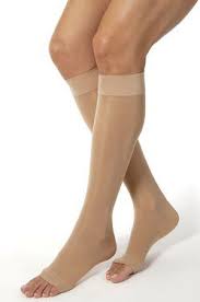 Ultrasheer 3040mmhg Open Toe Kneehigh Extra Firm Compression Stockingsclassic Black Mediumpair Check This Support Knee Highs Compression Stockings Open Toe