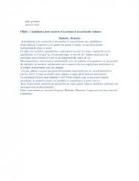 Check spelling or type a new query. Lettre De Motivation Assistante Maternelle Lettre Type Kikinsse