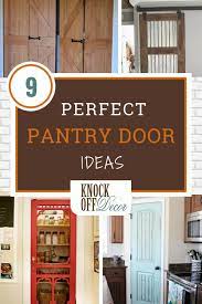 There are many benefits to using double front doors, though some of them can depend on if you use double doors with large windows, you'll be able to increase the amount of natural light that flows into your home. 9 Ideas For The Perfect Pantry Door Knockoffdecor Com