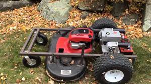 Learn how to make homemade grass cutter using pvc pipe. Big Remote Control Lawn Mower With 42 Deck Youtube