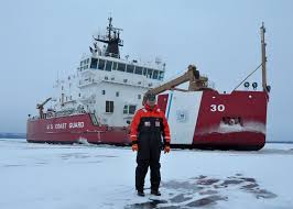 Providing a clear path for other ships, scientific research, trade, search and rescue, and recently even arctic cruises for tourists and adventure lovers. Nothing S Too Thick For The Great Lakes Only Heavy Ice Breaker Michigan Radio