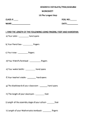 Access latest printable worksheets for class 2 mathematics, get test papers, class test sheets for class 2 mathematics with important questions and answers for made as per cbse ncert and kvs syllabus. Fillable Online Kv Nagercoil Class 2 Maths Worksheet1 Fax Email Print Pdffiller