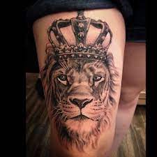 Tatuagem na COXA MASCULINA ➞ 80 Tattoos Iradas para 2020! | Tatuagem na coxa, Tatuagem de leão na coxa, Jovens tatuados