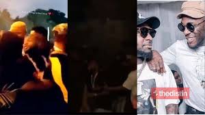 Reports gathered that the superstar singers were both invited to perform in ghana, but due to the prevailing 'bad blood' between them, a fight ensued. 2naw3ke45ofklm