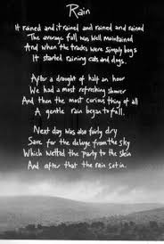 Poetry Photo Rain Rain Poems Love Rain I Love Rain