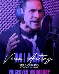 Tenemos el gusto de contar con la participación de Sergio Pinto, reconocido  actor de doblaje venezolano, como invitado especial en una de las sesiones  de práctica de nuestro taller virtual de Voz