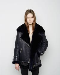 Acne Studios Velocite Shearling Jacket Style Fashion Shearling Jacket Sherling Jacket Leather Jacket