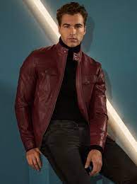 Jackets Outerwear For Men G By Guess Mens Leather Clothing Outerwear Jackets Leather Moto Jacket