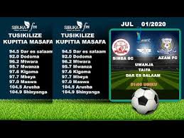 The club name translates as shooting star of lomé and are known locally as the meteors. Simba Sc Vs Azam Fc Youtube