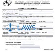 Maybe you would like to learn more about one of these? Free Form Marriage License Worksheet Free Legal Forms Laws Com