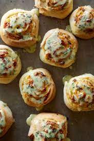 Savory Breakfast Rolls Drizzled With Bearnaise Recipe Breakfast Rolls Savory Breakfast Breakfast