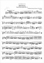 Free turkish march piano sheet music is provided for you. Turkish Rondo From Piano Sonata No 11 W A Mozart Free Flute Sheet Music Flutetunes Com