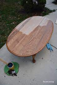 I picked up this huge coffee table that was soooo 70's with a plan. My 5 00 Thrifted Coffee Table Makeover