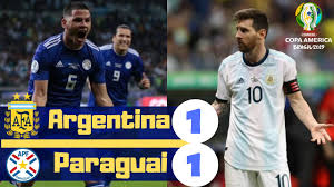 O resultado argentina x paraguai em eliminatórias é mostrado em tempo real. Argentina 1 X 1 Paraguai Melhores Momentos Completo Hd Copa America 2019 Youtube