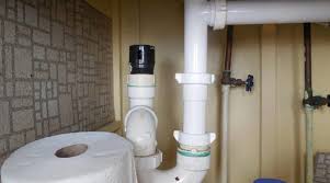 how to vent a toilet without a vent?