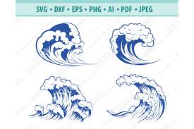 Browse our ocean beach images, graphics, and designs from +79.322 free vectors graphics. Wave Svg Sea Waves Svg Ocean Waves Svg Sea Dxf Png Eps 423113 Svgs Design Bundles