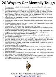 20 Ways To Be Mentally Tough... | Motivation, Inspirational Quotes, Quotes