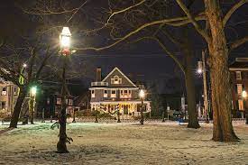 Salem, ma outdoor lighting and audio/visual specialists. Salem Commons Winter Snow At Christmas Salem Ma Photograph By Toby Mcguire