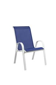 Outdoor swivel chairs like swivel rocker patio chairs are perfect for listening to more than one conversation while entertaining. Mainstays Xl Sling Chair Blue White Walmart Com Walmart Com