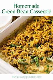 Homemade Green Bean Casserole With Make Ahead Directions Burrata And Bubbl In 2020 Thanksgiving Recipes Side Dishes Green Bean Casserole Greenbean Casserole Recipe