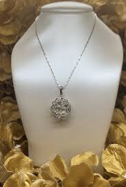 White Gold Galaxy Diamond Pendant Sale