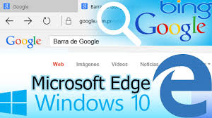 Cambiar Barra De Bing Por Google Microsoft Edge Barra De Busqueda Windows 10 Youtube