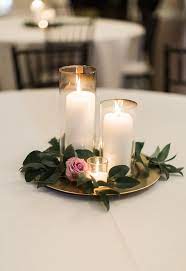 Centros de mesa con velas. Centros De Mesa Con Velas Decoraideas