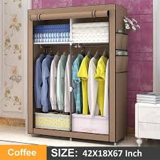 The traditional drawer closet is used to access the customization menu or to store clothes after being in the laundry. Singes 67 Tall Closet Organizer Wardrobe Closet Portable Closet Shelves Closet Storage Organizer With Non Woven Fabric Quick And Easy To Assemble Extra Strong And Durable Available In 3 Color Walmart Com