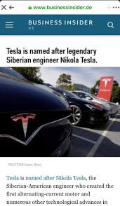 Una Hajdari On Twitter Siberian Not Serbian Not Croatian Famous Siberian Inventor Nikola Tesla Of Course