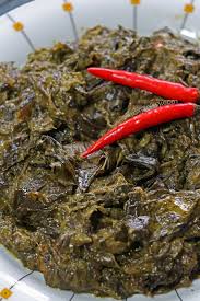 Get This Authentic Bicolano Laing Recipe Dried Taro Leaves Cooked In Coconut Milk With Chilis Simple No Fuss Recipe Laing Recipe Recipes Taro Leaf Recipe