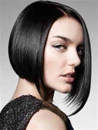 Blunt Bob With One Side Longer Than The Other Hair Styles Hairstyle Womens Hairstyles