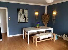 Grosses Gemutliches Esszimmer In Blau Weiss In Hamburg Esszimmer Blau Weiss Hamburg Neues Zuhause Wohnung Zimmer