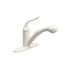 Kohler is an awesome company with products that get better every year. Kohler Undefined Almond Coralais Single Handle Pullout Kitchen Faucet Faucetdirect Com