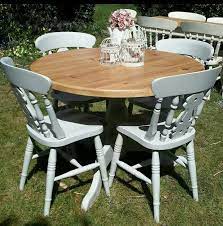 What kind of dining table is shabby chic? Shabby Chic Kitchen Table Sets Novocom Top