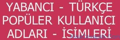 Bunun dışında son zamanlarda dikkat çeken bir diğer şeyse bazı kullanıcıların isminden ve soy isminden farklı kullanıcı adları kullanması oluyor. 2018 En Guzel Kullanici Isimleri Yepyeni Kullanici Adi Ornekleri Kisa Cevaplar