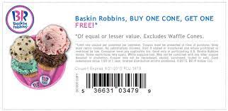 Pinned April 7th Second Ice Cream Cone Free At Baskinrobbins Coupon Via The Coupons App Free Printable Coupons Baskin Robbins Online Coupons Codes