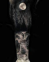 40 Tatouages De Foret Pour Hommes 2021