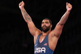 Gable steveson celebrated his victory with his trademark flip. K1vwea0nl0pmjm