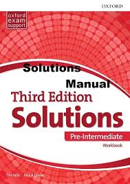 Descargar libros en pdf y problemas resueltos de dinámica vectorial | descargar los mejores libros universitarios de dinámica vectorial | libros gratis. Solucionario Solutions Pre Intermediate 3ra Edicion Oxford Solucionarios